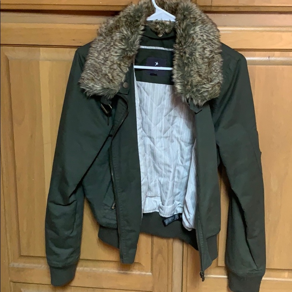 Green jacket